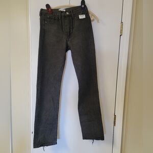 Zara Faded Black Jeans